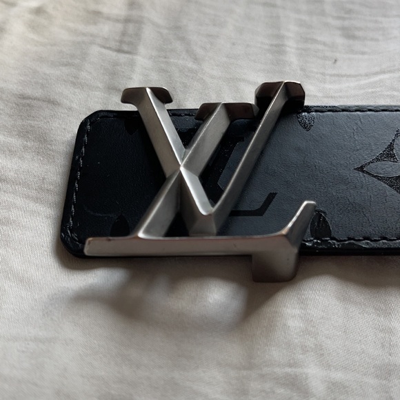 ‘17 Louis Vuitton Monogram Illusion Pyramide Reversible Belt Made in Spain 90/36 - Picture 3 of 8